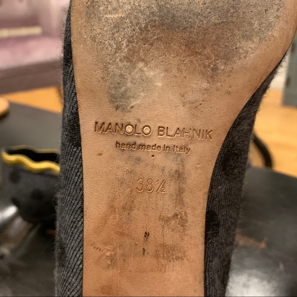 Manolo Blahnik pointed ballerina flat - Picture 9 of 11